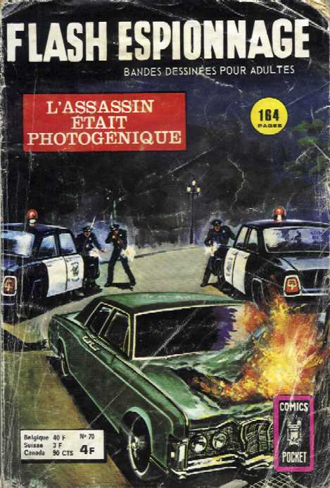 Scan de la Couverture Flash Espionnage n 70